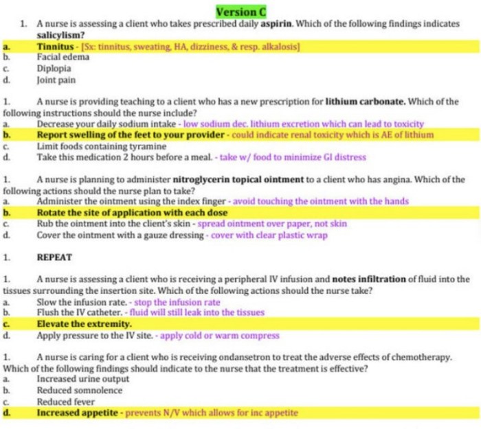 Ati pharmacology proctored exam 2019 answers