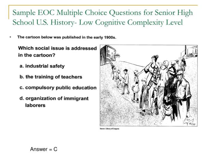 Us history eoc florida practice test