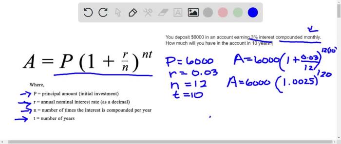 After earning interest the balance of an account is 0