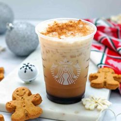 Iced gingerbread oatmilk chai ingredients