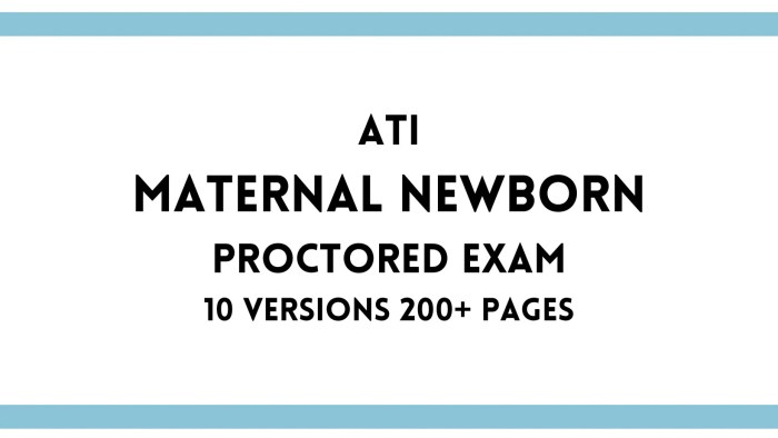 How to pass ati maternal newborn proctored exam