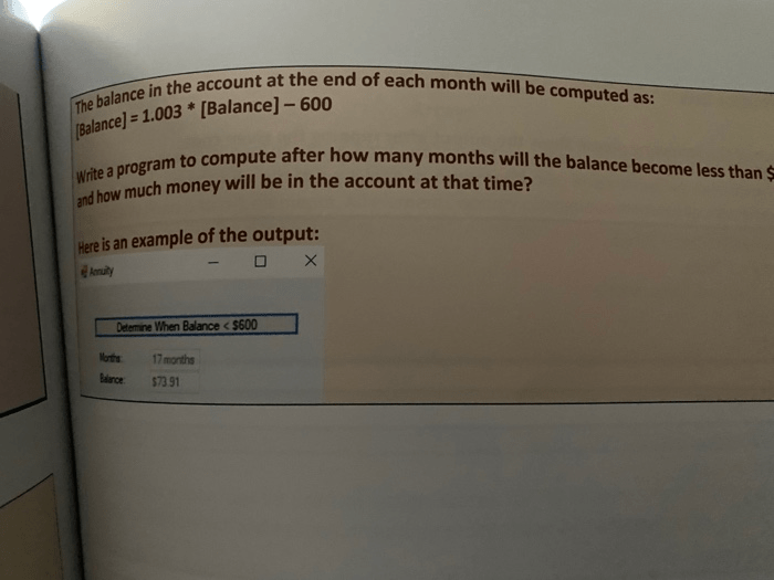 After earning interest the balance of an account is 0